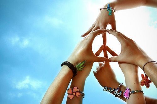 PEACE AND LOVE